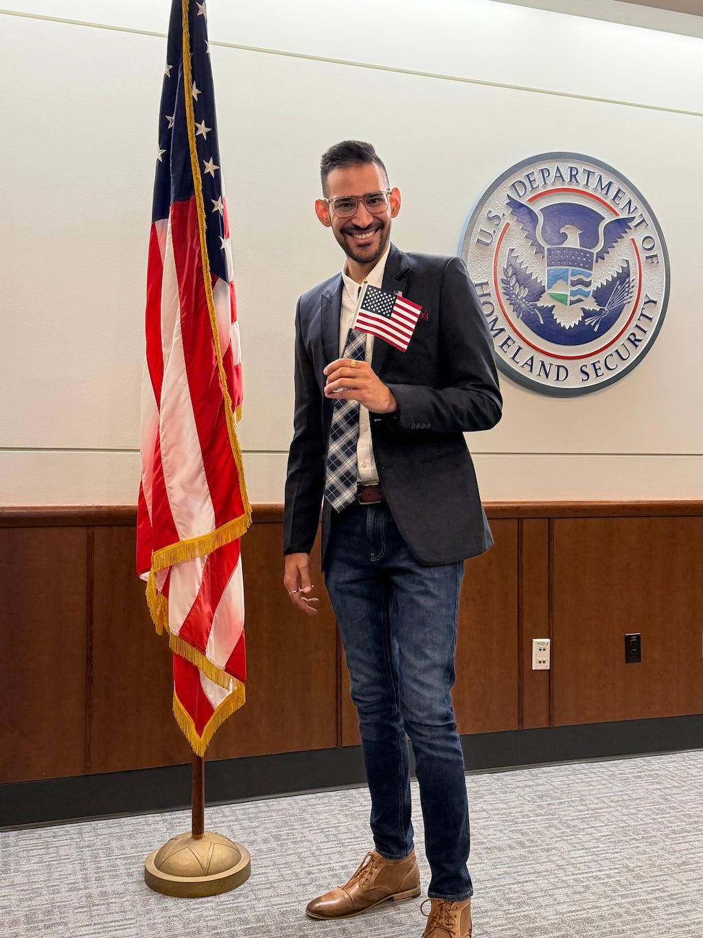 U.S. citizenship ceremony